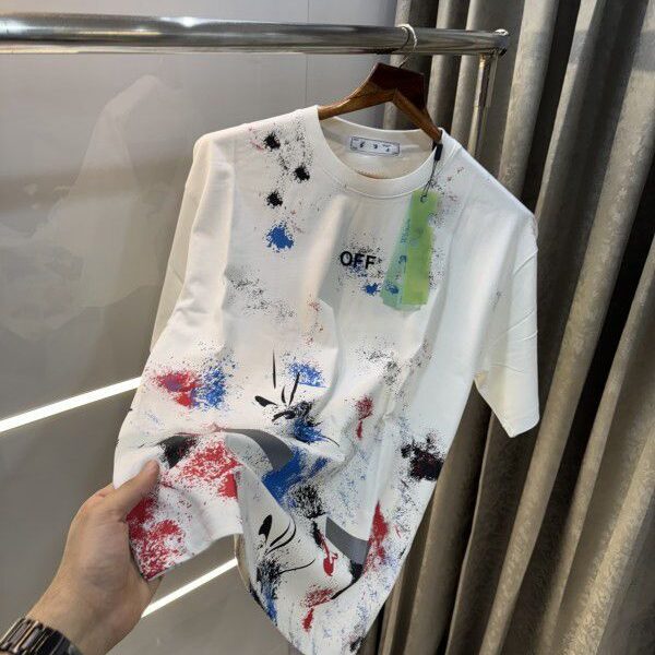 Off-White Super Premium Oversized T-Shirt (Imported Cotton Lycra)
