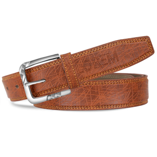 LOREM Brown Formal/ casual PU Leather Belt For Men BT05-BKL09