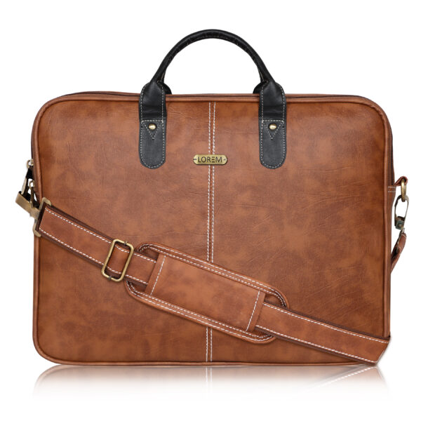 LOREM faux leather 10L Messenger Bag For Men & Women New