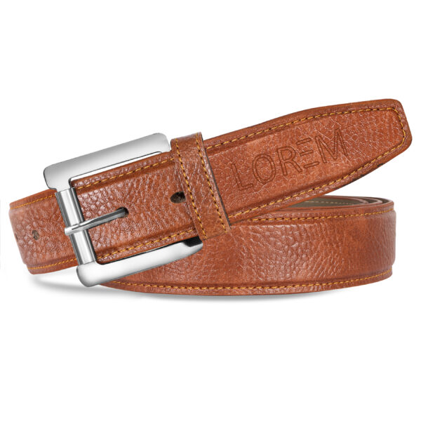 LOREM Brown Formal/ casual PU Leather Belt For Men BT14-BKL06
