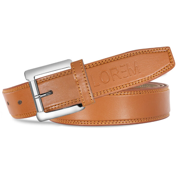 LOREM Brown Formal/ casual PU Leather Belt For Men BT17-BKL06