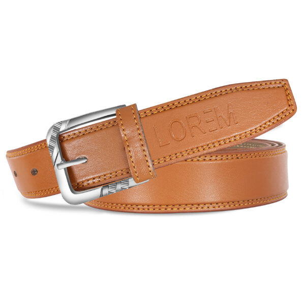 LOREM Brown Formal/ casual PU Leather Belt For Men BT17-BKL09