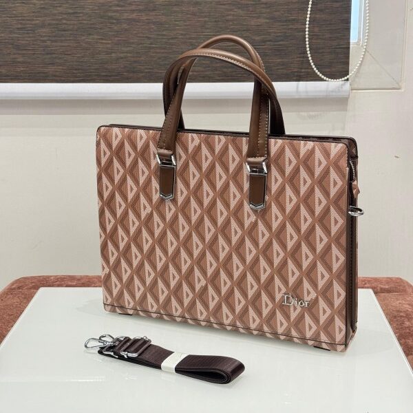 Dior_Premium_Laptop_Bag_x_Office_Bag_D605_Brown