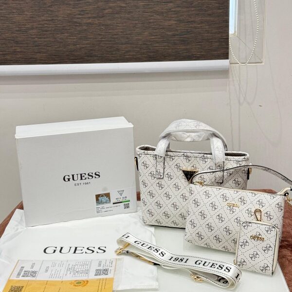 Guess Premium 3pc Set 8012 White