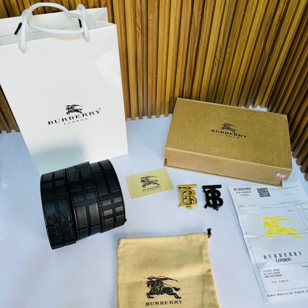 52 BURBERR_Y PRINTED PREMIUM QUALITY 2pcs LOCK COMBO WITH BOX