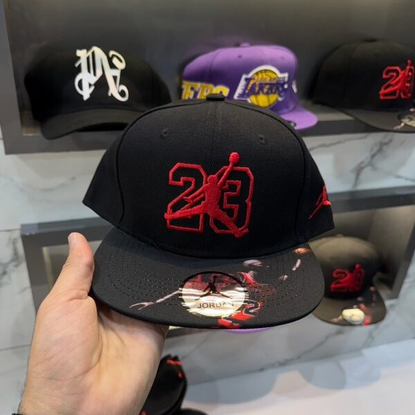 Air Jordan Black Embroidery Logo Imported Cap