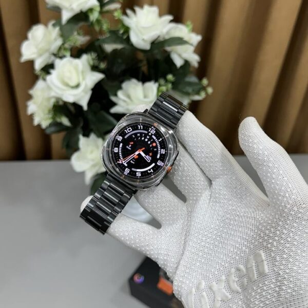 Samsung Watch Sk7 Ultra Almoled Display With 2 straps and watch case very premium quality
