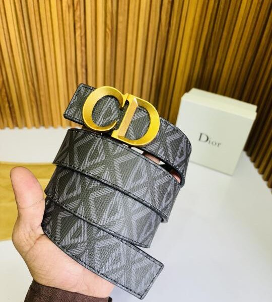 09 CHRISTIAN DIO_R PREMIUM QUALITY BELT WITH BOX