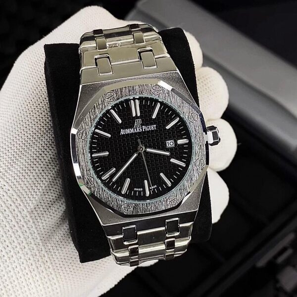 Audemars Pigue_t Royal Oak Quartz Silver-Black